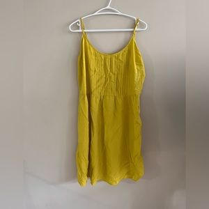 XL mustard yellow dress